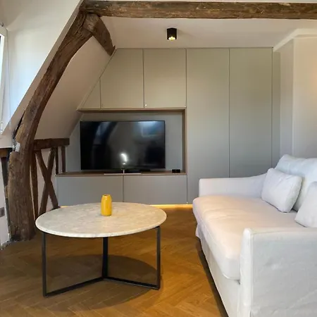 Les Hirondelles - Vieux-bassin Et A 5 Min A Pied Apartment Honfleur